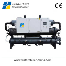 300HP Low Temperature Water Cooled Glycol Screw Chiller for Plastics Industry